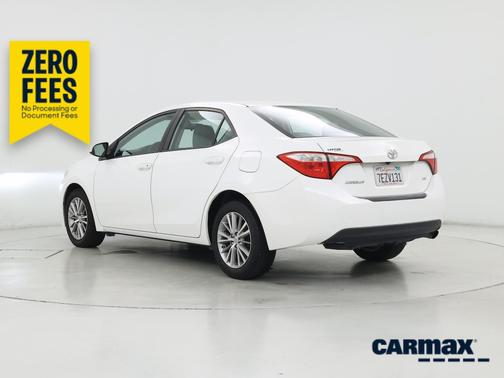 White 2014 Toyota Corolla LE Plus