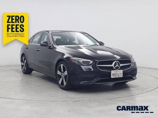 Black 2024 Mercedes-Benz C-Class