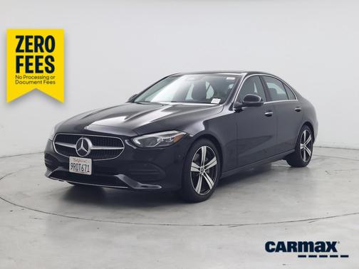 Black 2024 Mercedes-Benz C-Class