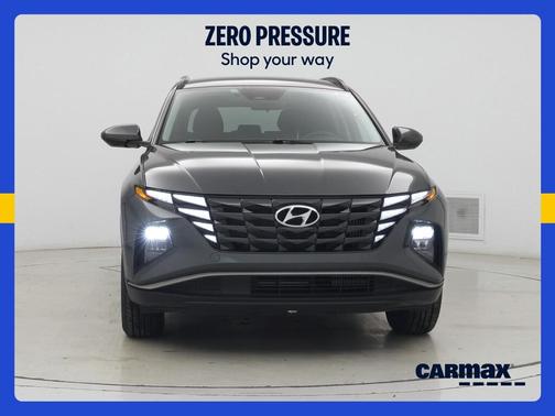 Gray 2024 Hyundai TUCSON Hybrid Blue