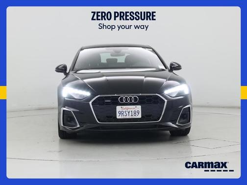Black 2023 Audi A5 Sportback S-Line Premium Plus