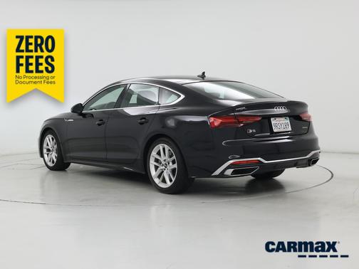 Black 2023 Audi A5 Sportback S-Line Premium Plus