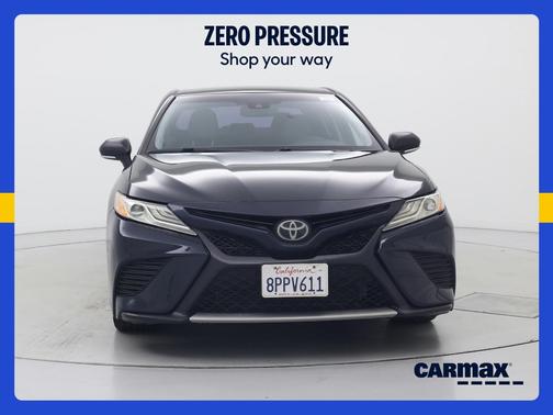 Blue 2020 Toyota Camry XSE