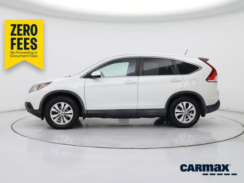 White 2014 Honda CR-V EX-L