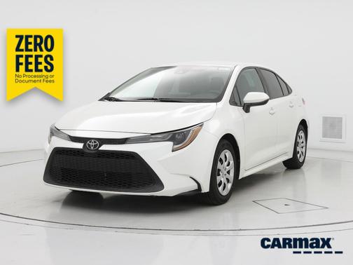 White 2020 Toyota Corolla LE