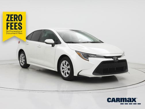 White 2020 Toyota Corolla LE