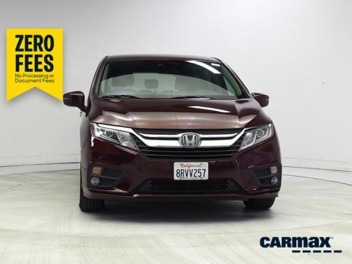 Red 2020 Honda Odyssey EX