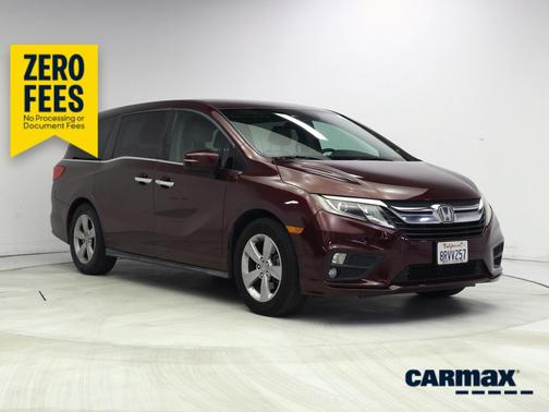 Red 2020 Honda Odyssey EX