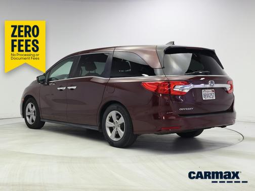 Red 2020 Honda Odyssey EX