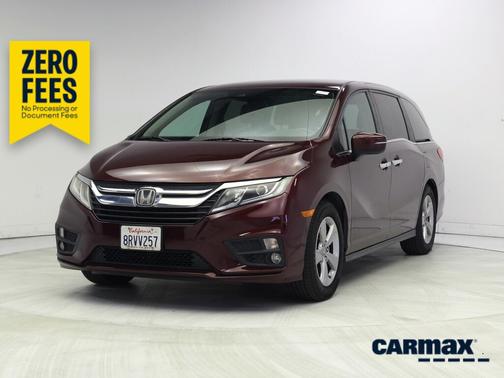 Red 2020 Honda Odyssey EX