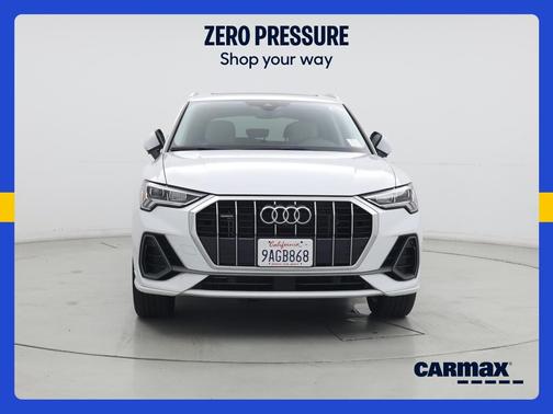 White 2022 Audi Q3 S-Line Premium Plus