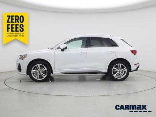White 2022 Audi Q3 S-Line Premium Plus