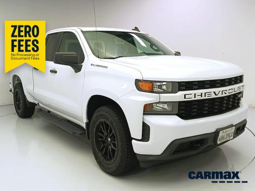 White 2021 Chevrolet Silverado 1500 Custom