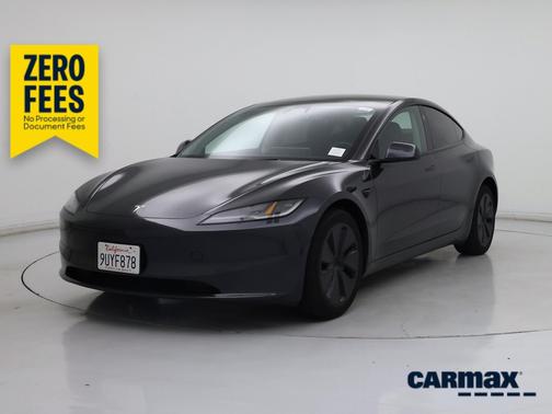 Gray 2025 Tesla Model 3 Long Range