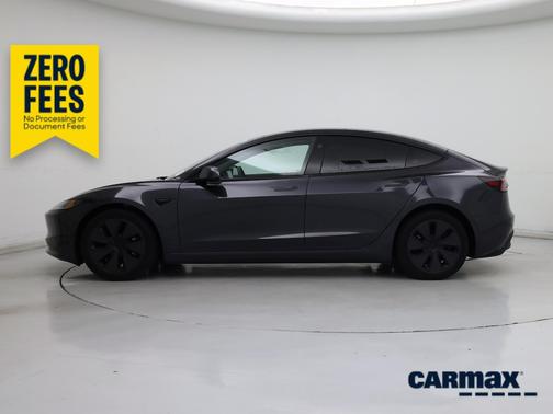 Gray 2025 Tesla Model 3 Long Range