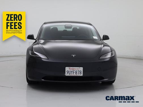 Gray 2025 Tesla Model 3 Long Range