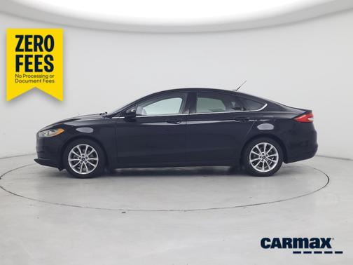 Black 2017 Ford Fusion Hybrid SE