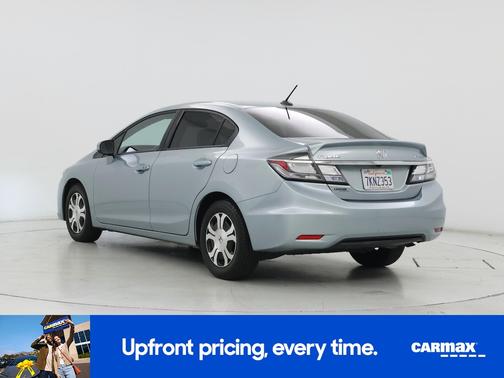 Blue 2015 Honda Civic Hybrid