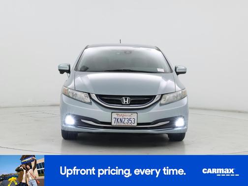 Blue 2015 Honda Civic Hybrid