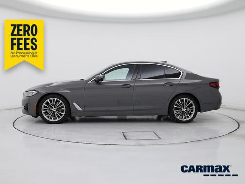 Gray 2021 BMW 530 I