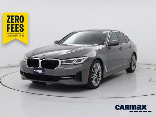 Gray 2021 BMW 530 I