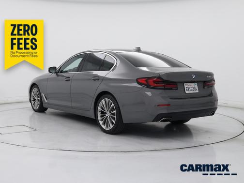 Gray 2021 BMW 530 I