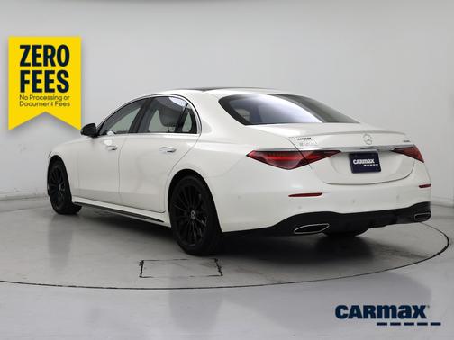 White 2022 Mercedes-Benz S-Class