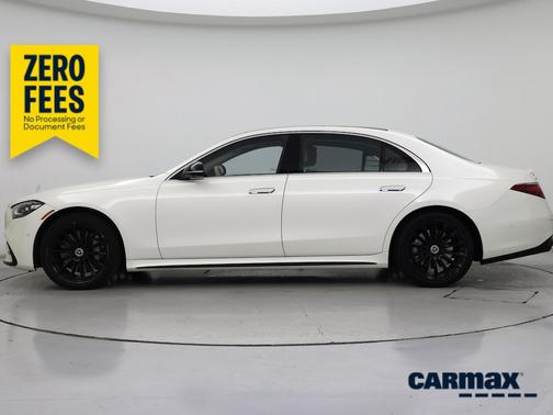 White 2022 Mercedes-Benz S-Class