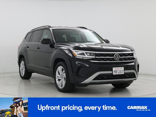 Black 2022 Volkswagen Atlas SE w/Tech