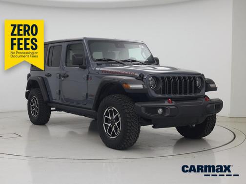Gray 2024 Jeep Wrangler Rubicon