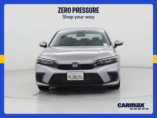 Silver 2024 Honda Civic EX