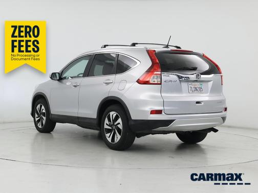 Silver 2015 Honda CR-V Touring