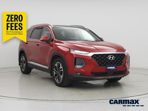 Red 2020 Hyundai SANTA FE SEL
