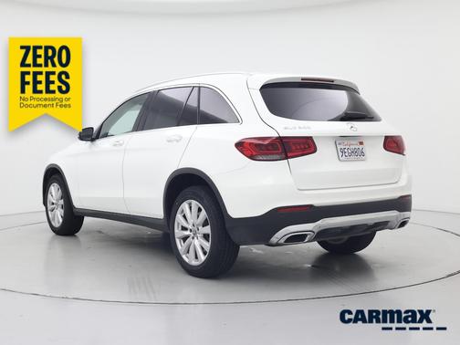 White 2020 Mercedes-Benz GLC 300