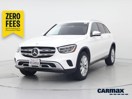 White 2020 Mercedes-Benz GLC 300