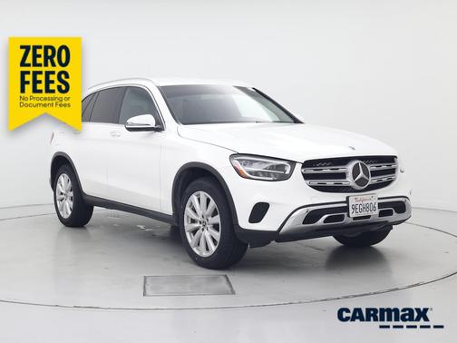 White 2020 Mercedes-Benz GLC 300