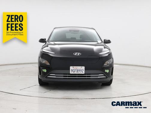 Black 2023 Hyundai KONA EV SEL