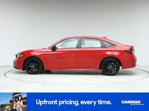 Red 2025 Honda Civic Sport