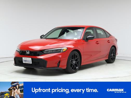 Red 2025 Honda Civic Sport