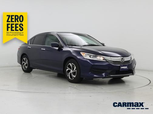 Blue 2016 Honda Accord LX