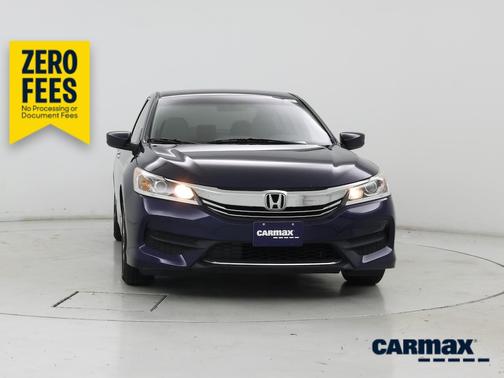 Blue 2016 Honda Accord LX