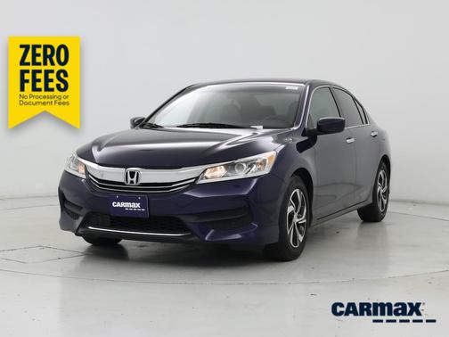 Blue 2016 Honda Accord LX