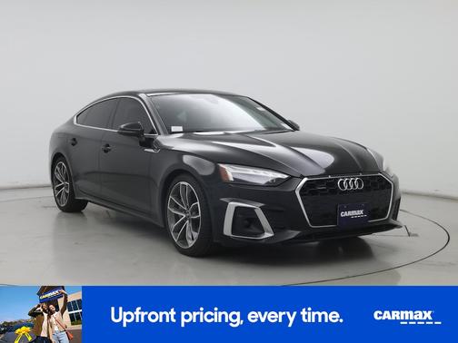 Black 2022 Audi A5 Sportback S-Line Premium Plus