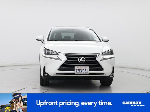 White 2017 Lexus NX 200t