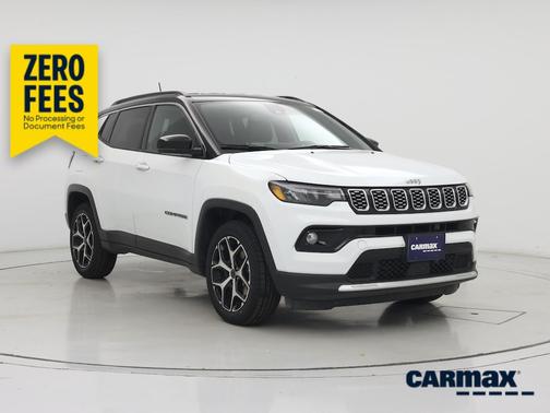White 2025 Jeep Compass Limited