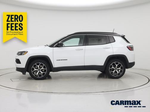 White 2025 Jeep Compass Limited