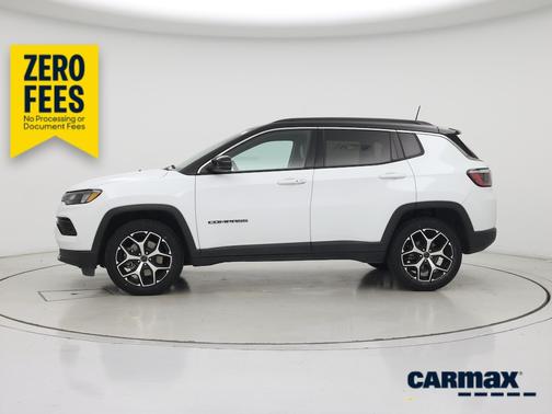 White 2025 Jeep Compass Limited