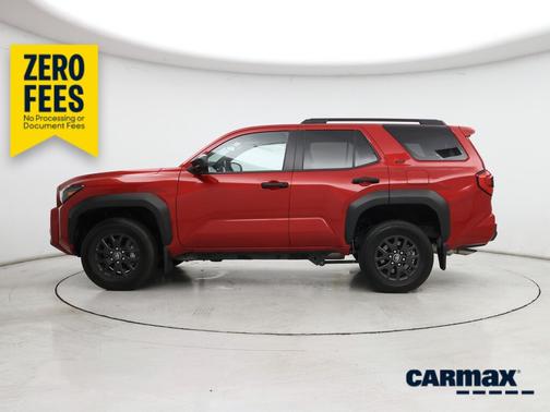Red 2025 Toyota 4Runner SR5