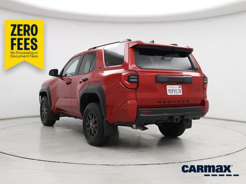 Red 2025 Toyota 4Runner SR5