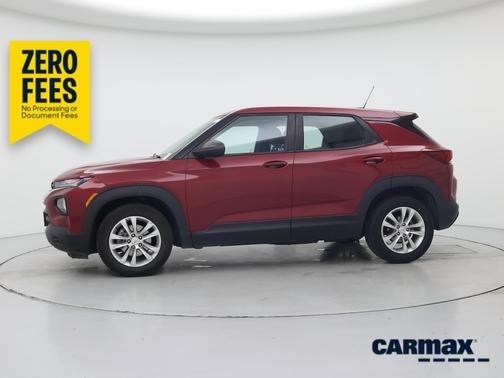 Red 2021 Chevrolet Trailblazer LS
